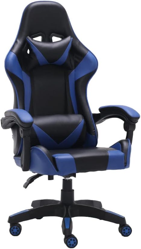 MOUSSEM GAMING CHAIR BLUE MOUSSEM GAMING CHAIR BLUE